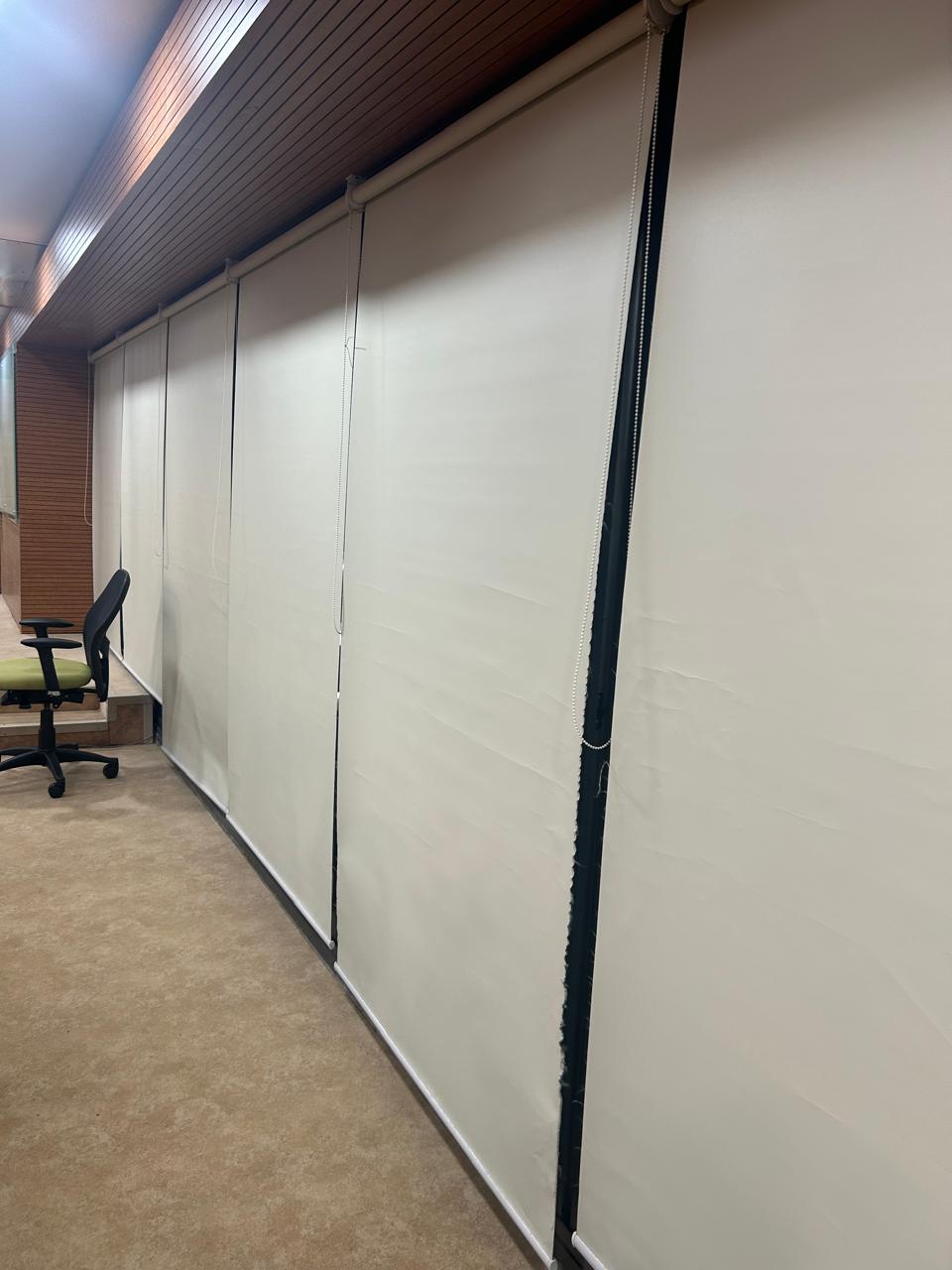 Motorized Rolling Blinds